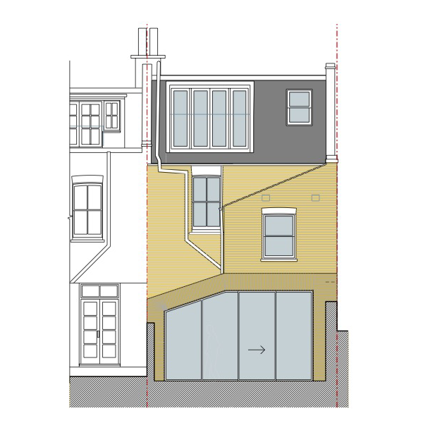 Rear Extension in Clapham, London, SW4